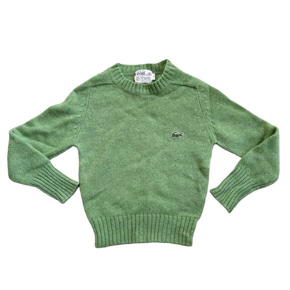 Vtg 1960s 1970s IZOD 100% Wool Sweater Size 5 - Picture 1 of 6